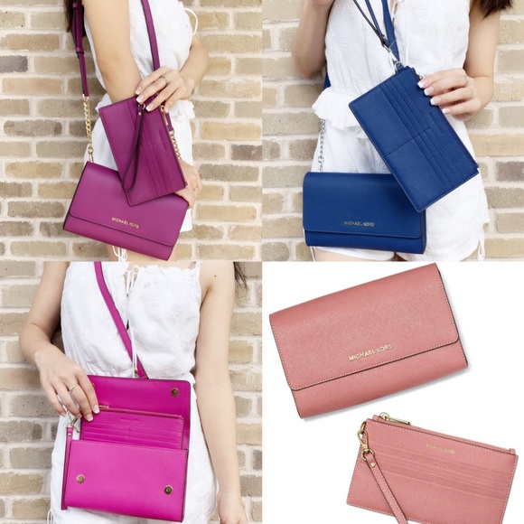 Michael Kors Handbags - Michael kors convertible crossbody and wristlet
